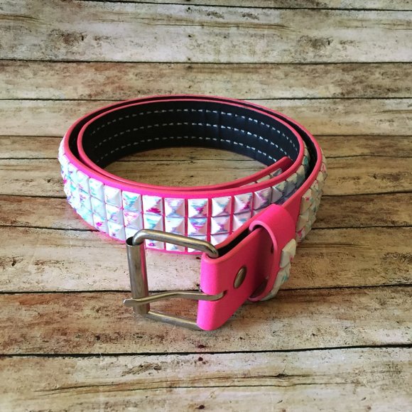 Hot Topic Accessories - Hot Topic Pink Studded Belt